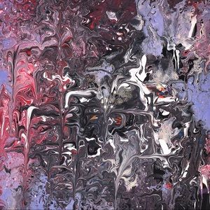 Handmade painting from me paint’ acrylic’ finished with gloss’